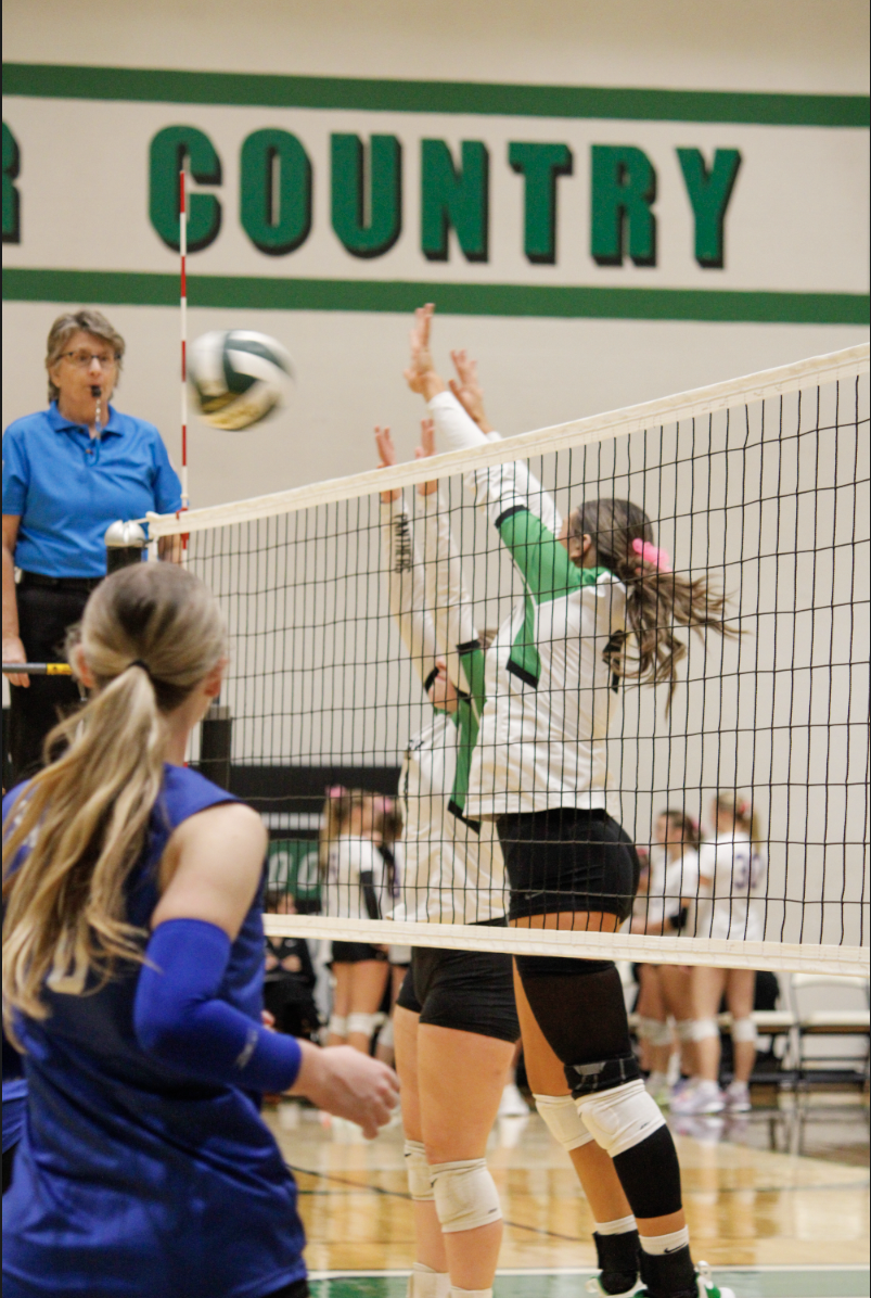 Varsity and JV volleyball (Photos by Delainey Stephenson)